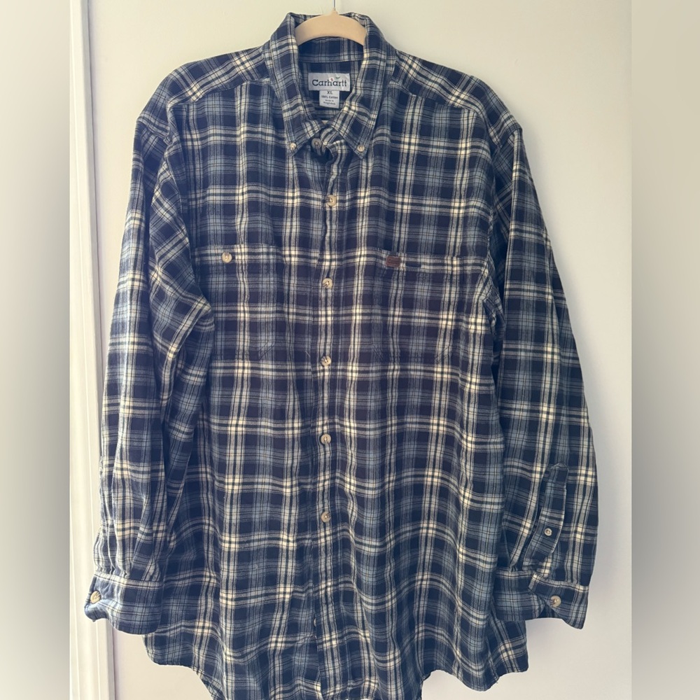 Carhart Blue Flannel